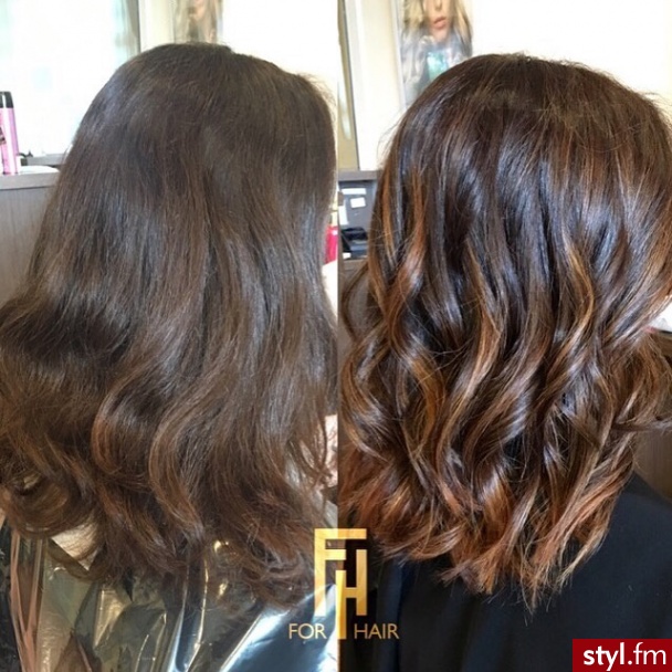 http://forhairsobieski.pl/ SOMBRE OLAPLEX WARSZAWA DOBRY FRYZJER - Rozpuszczone Kręcone z grzywką Na co dzień Długie Fryzury