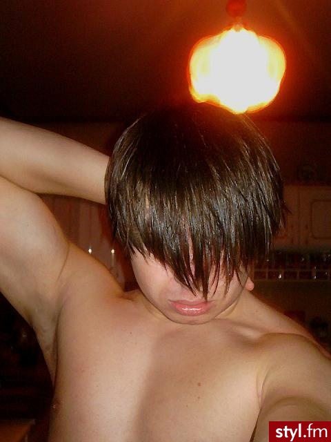 EMO Alternatywne Średnie Fryzury