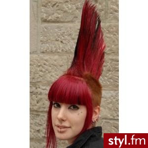 Punk Rock Alternatywne Średnie Fryzury