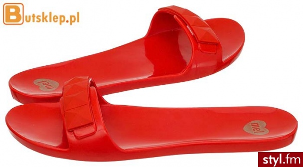 Mel by Melissa Buty Citrus Red (32071/01371) - Klapki Buty Moda