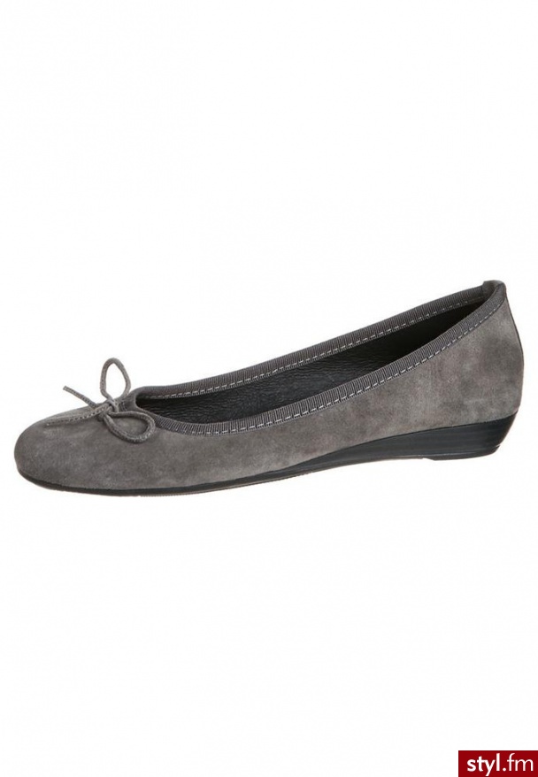 Pier One Baleriny szary (4504) - Balerinki Buty Moda