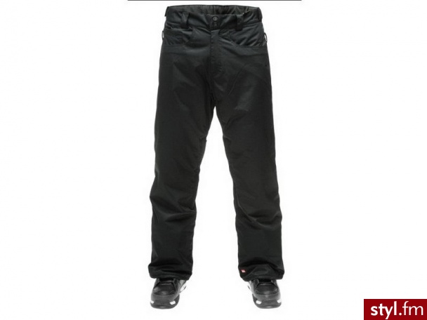 Quiksilver Spodnie Na Drizzle Black - Pozostałe Spodnie Moda