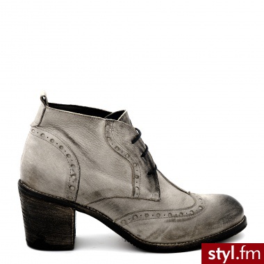 Venezia BOTKI SZNUROWANE BS01 N SA J12 - Botki Buty Moda