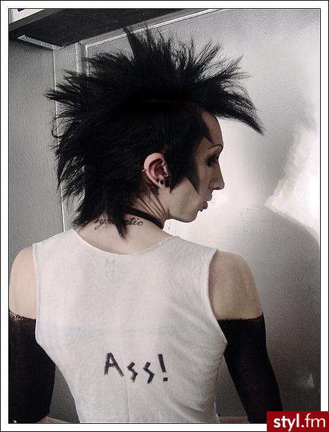 Punk Rock Alternatywne Średnie Fryzury