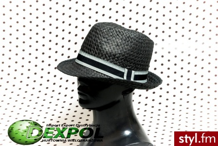 Visotto KAPELUSz B0509 VISSOTTO męski - Nakrycia głowy Dodatki Moda