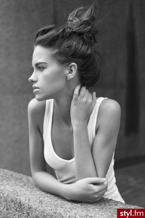 Czarne Kok Proste Na co dzień Długie Fryzury