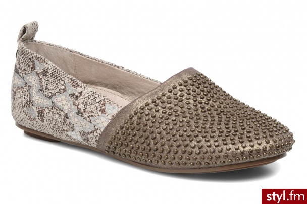House of Harlow 1960 Balerinki STUD KYE (złoty) - Balerinki Buty Moda