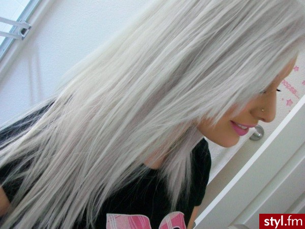 Blond Rozpuszczone Proste Na co dzień Długie Fryzury