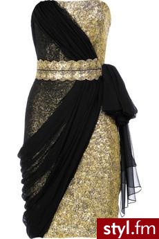 sukienka Marchesa €4,306.28 - Pozostałe Ciuchy Moda