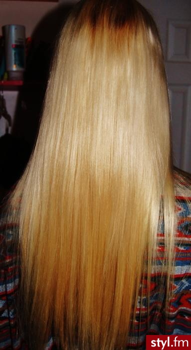 Blond Rozpuszczone Proste Na co dzień Długie Fryzury