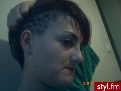 Irokez damski Proste Na co dzień Średnie Fryzury