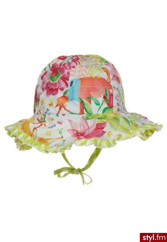 Oilily ANNE Kapelusz biały - Nakrycia głowy Dodatki Moda