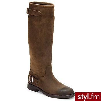 Catarina Martins BUTY QUEENY Brown - Kozaki Buty Moda