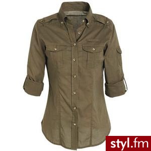 dELiAs Harper Military Shirt - Polyvore. Pobrano ze strony: http://www.polyvore.com/delias_harper_military_shirt/thing?id=19895300 - Pozostałe Ciuchy Moda