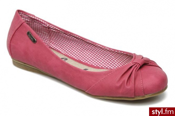 Refresh Balerinki TARATUCHE by (Różowy) - Balerinki Buty Moda
