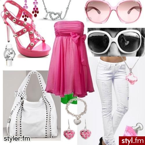 różowy:). :** - Styler