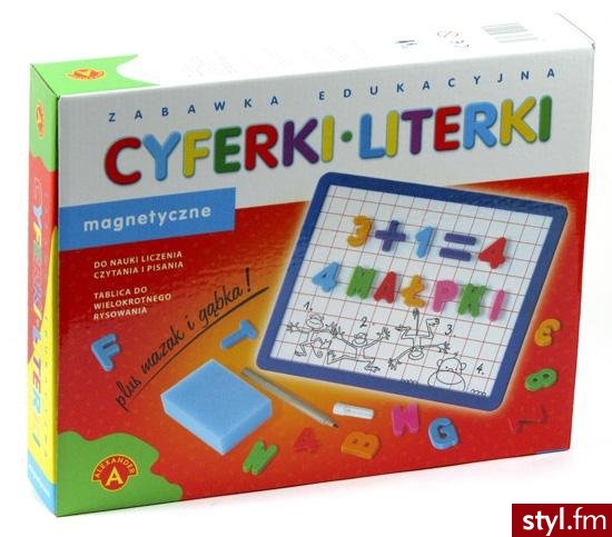 Alexander Cyferki I Literki Magnetyczne (Ga-420) - Dziecko