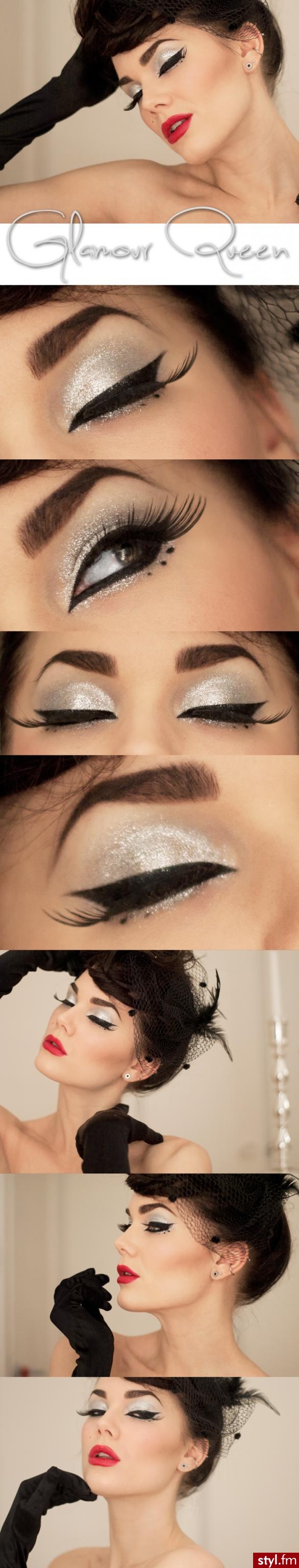 Linda Hallberg  make up - Wieczorowe Makijaże