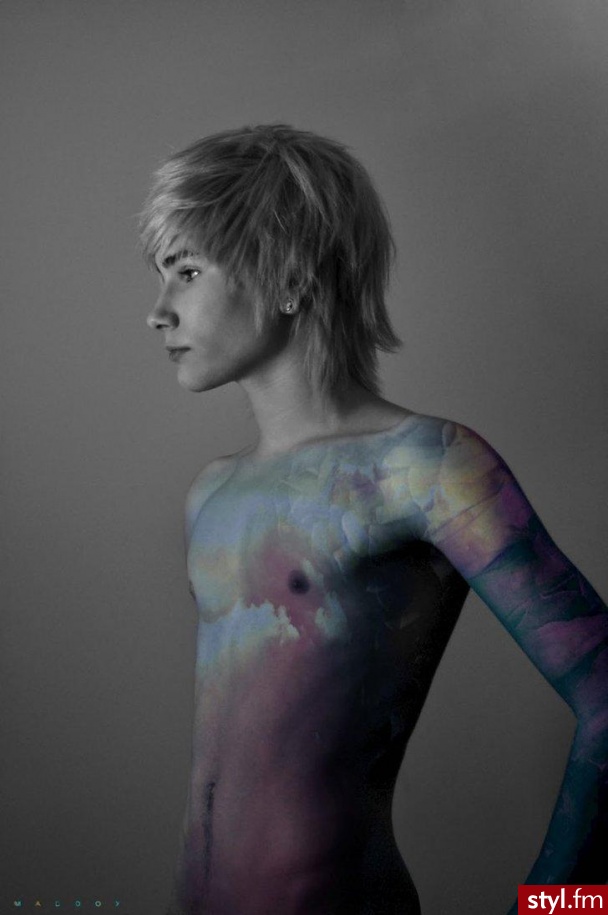 Blond EMO Alternatywne Krótkie Męskie Fryzury
