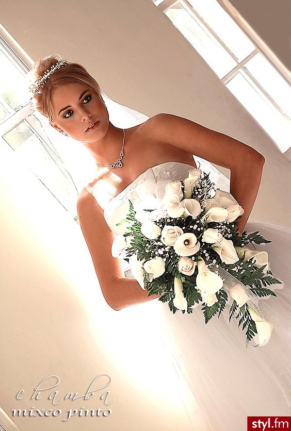 Bukiety ślubne Ślub Moda