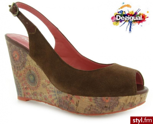Desigual SHOES PUMP TELMA 2 WHITE - Koturny Buty Moda