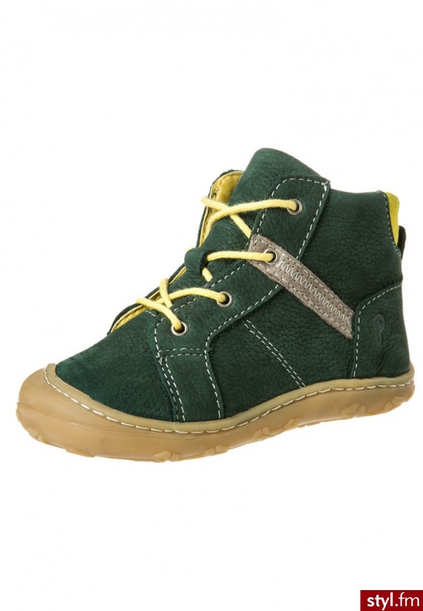 Pepino DENNY Botki sznurowane zielony (1225400) - Botki Buty Moda