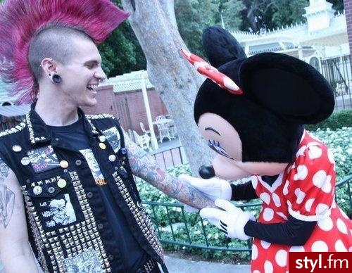 Punk Rock Alternatywne Średnie Fryzury