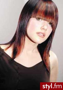 Średnie Fryzury