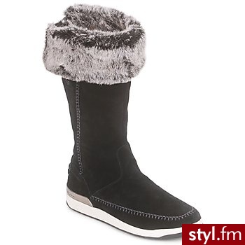 Le Coq Sportif BUTY MEGEVE Black - Kozaki Buty Moda