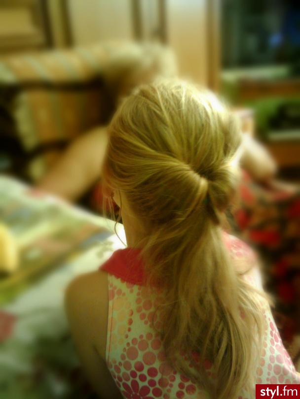 Blond Upięcie Proste Na co dzień Długie Fryzury