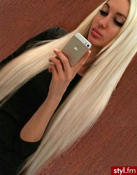 Blond Rozpuszczone Proste Na co dzień Długie Fryzury