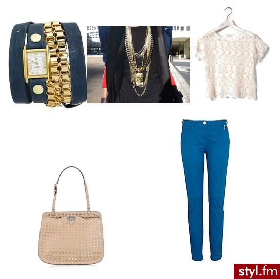 blue. blue z zestawy zniknęły buty i pasek ;/ - Styler