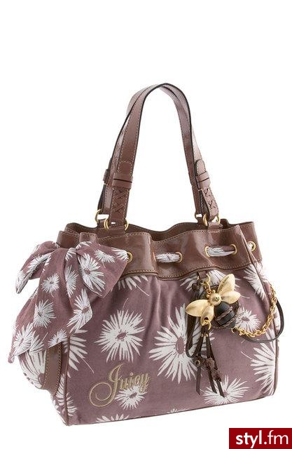 Torebka 'Daisy Print Daydreamer' od Juicy Couture. Cena: $228 / zauważyłam, że ktoś z nudów polubił dawać mi same oceny jeden. jeśli masz jaja, to napisałbyś chociaż, dlaczego ;) - Pozostałe Torebki Moda