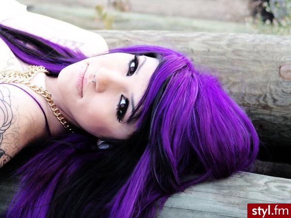 EMO Alternatywne Średnie Fryzury