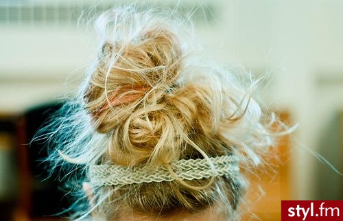 Blond Upięcie Proste Na co dzień Długie Fryzury