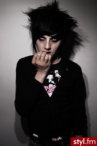 EMO Alternatywne Średnie Fryzury