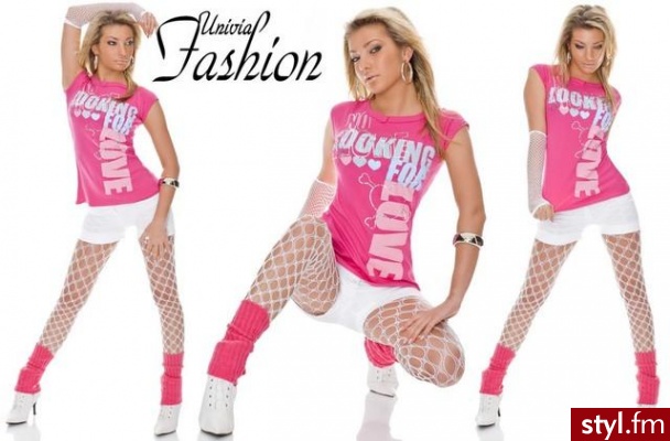 różowa bluzeczka - Pozostałe Ciuchy Moda
