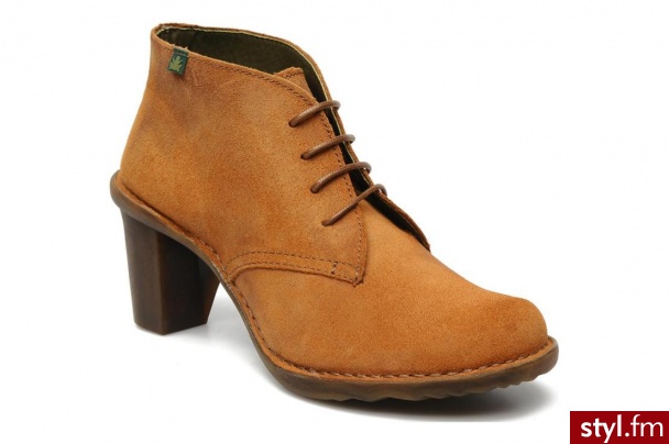 El Naturalista PÓŁBUTY I BOTKI DUNA N523 BY (Pomarańczowy) - Botki Buty Moda