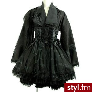 Gothic loli. Kolejny stroj dla goth loli : D - Pozostałe Ciuchy Moda