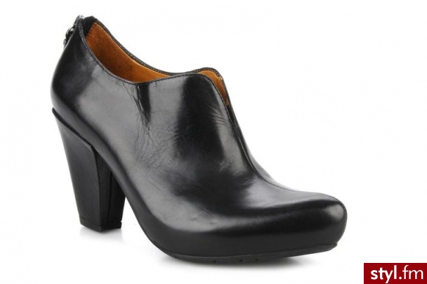 Earthies PÓŁBUTY I BOTKI MAREESA BY EARTHIES (Czarny) - Botki Buty Moda