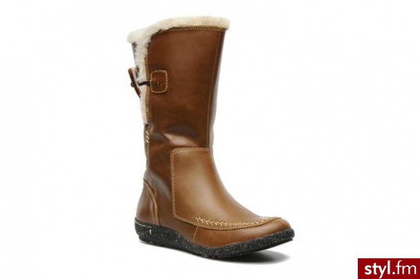 TBS PÓŁBUTY I BOTKI HELIMA BY TBS (Brązowy) - Botki Buty Moda