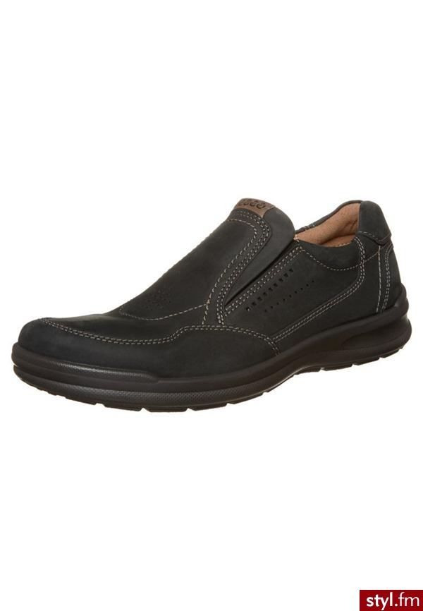 ecco REMOTE Półbuty wsuwane czarny 521094 - Półbuty Buty Moda