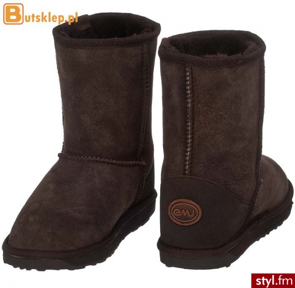 Buty EMU Australia Stinger Lo Chocolate (W10002) - Emu Buty Moda
