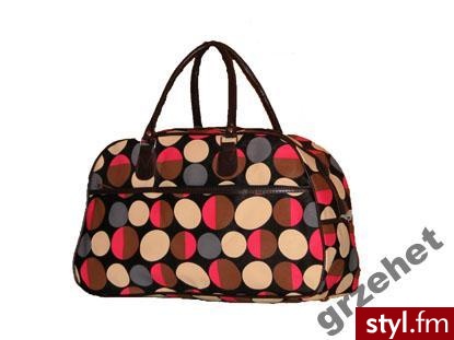 TORBA W GROCHY MONOGRAM JAPAN STYLE 9 MODELI (1039789696) moda.allegro - Allegro.pl - aukcje internetowe, bezpieczne zakupy. Pobrano ze strony: http://moda.allegro.pl/item1039789696_torba_w_grochy_monogram_japan_style_9_modeli.html - Pozostałe Torebki Moda
