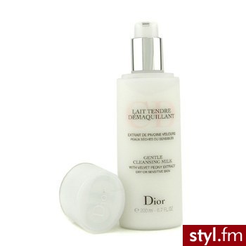 Christian Dior Delikatne mleczko do demakijażu do suchej i wrażliwej skóry Gentle Cleansing Milk (For Dry - Emu Buty Moda