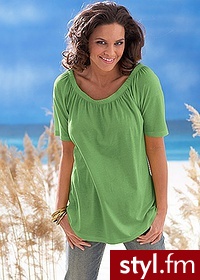 Bonprix Bluzka morelowy 935575_1433 - Bluzki Ciuchy Moda