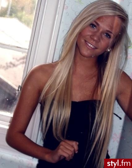 Blond Rozpuszczone Proste Na co dzień Długie Fryzury