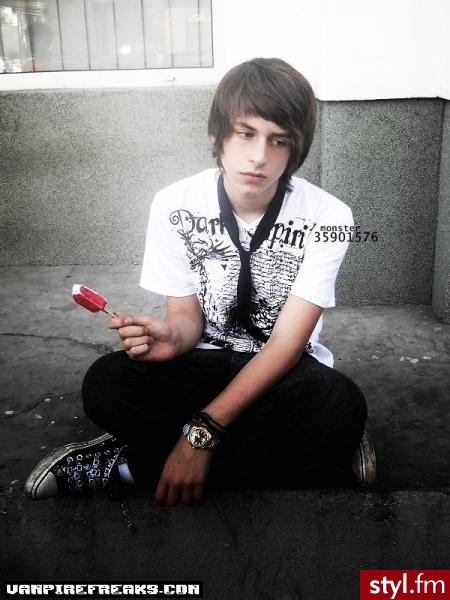 EMO Alternatywne Średnie Fryzury