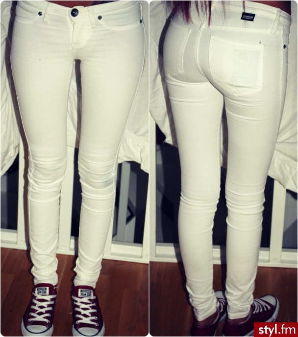 Jeansy Spodnie Moda
