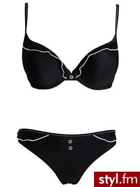 Esotiq kostium Kąpielowy 30979-99x Black - Na plażę Bielizna Moda